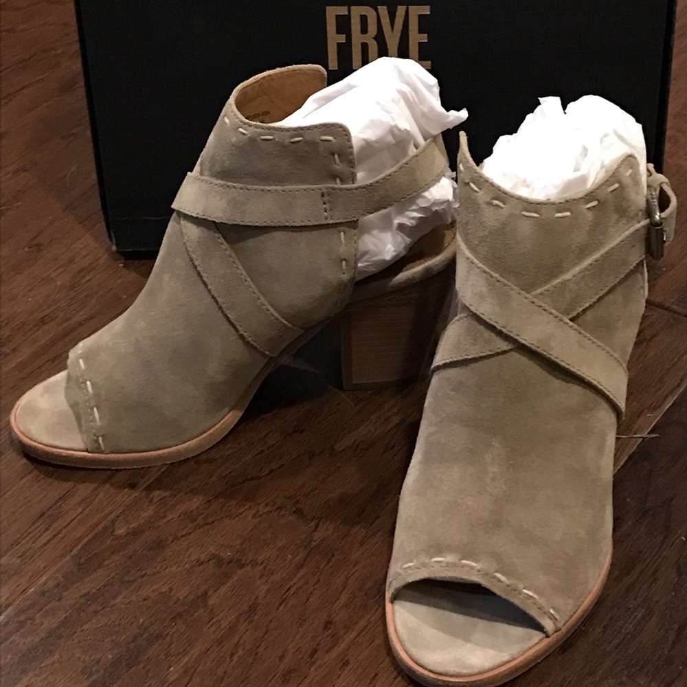 Frye Dani Pickstitch Shield Size 7